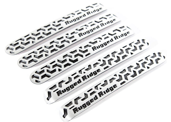 Rugged Ridge Door Handle Inserts Contrast Tread - 0717 Jku 4D