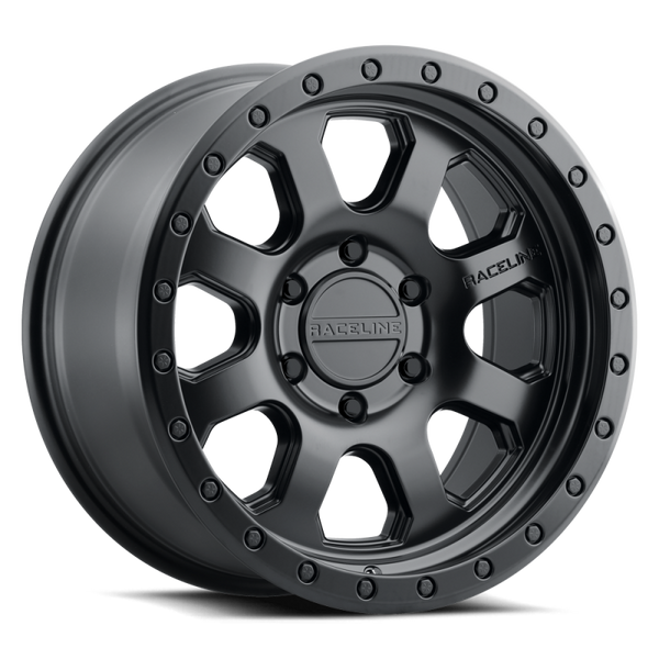 Raceline 959B Avenger 2.0 20x9in / 8X180 BP / 0mm Offset / 130.81mm Bore - Satin Black