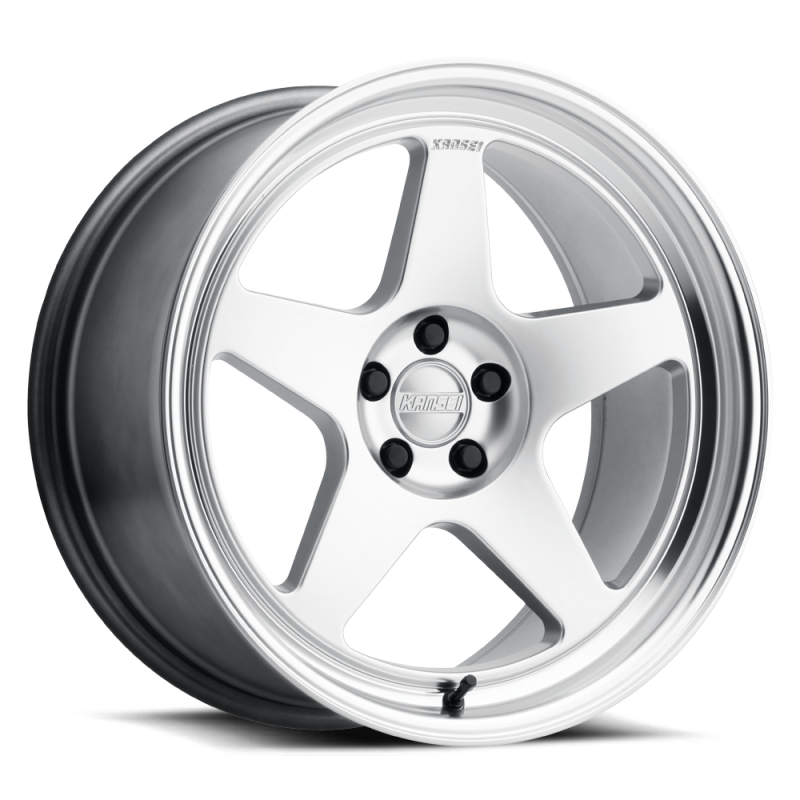 Kansei Roue K12H KNP 17x8 po / 5x114.3 / déport 35mm / alésage 73.1mm - argent Hyper