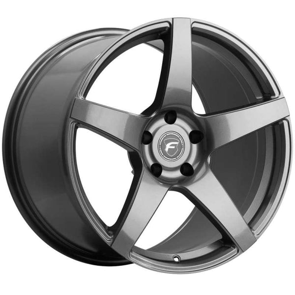 Forgestar Roue CF5 20x11 / 5x114.3 / ET56 / 8.2 po BS - anthracite brillant