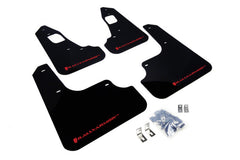 Rally Armor Garde-boue UR 08-17 Mitsubishi EVO X - noir avec logo rouge