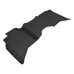 3D MAXpider 19-24 Dodge RAM 3500 Crew Cab Kagu 2nd Row Bucket Seats Floormat - Black