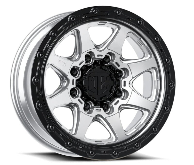 MTX Spitfire 8 Machined w/Black Ring 18x9in / 8x170 BP / 0mm Offset / 124.1mm Bore