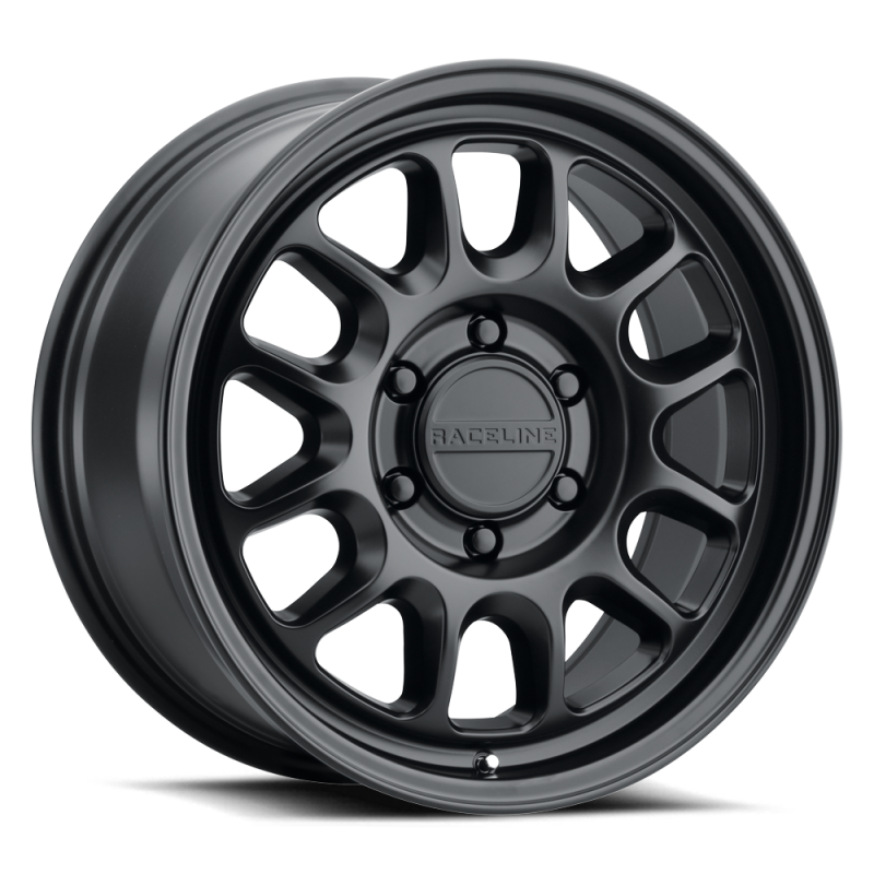 Raceline Roue 958B Rogue 18x8.5 po / 5X150 / déport 35mm / alésage 110.5mm - noir satiné