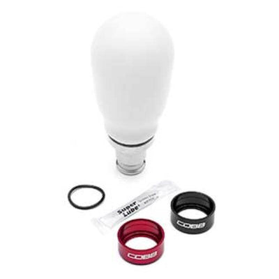 Cobb Pommeau de levier de vitesses lesté haut Cobb Knob 6 vitesses 17-21 Honda Civic Type R - blanc