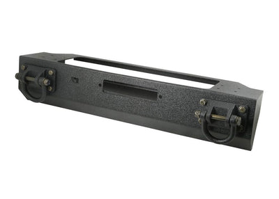 Rugged Ridge XHD Front Bumper Base with Winch Mount — 1976-1986 Jeep CJ, 1987-2006 Wrangler (YJ & TJ)