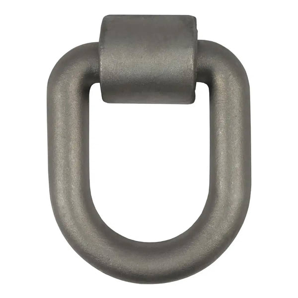 CURT 3 in x 4 in Weldon Tie Down D-Ring 15587 lb Capacity Raw Steel