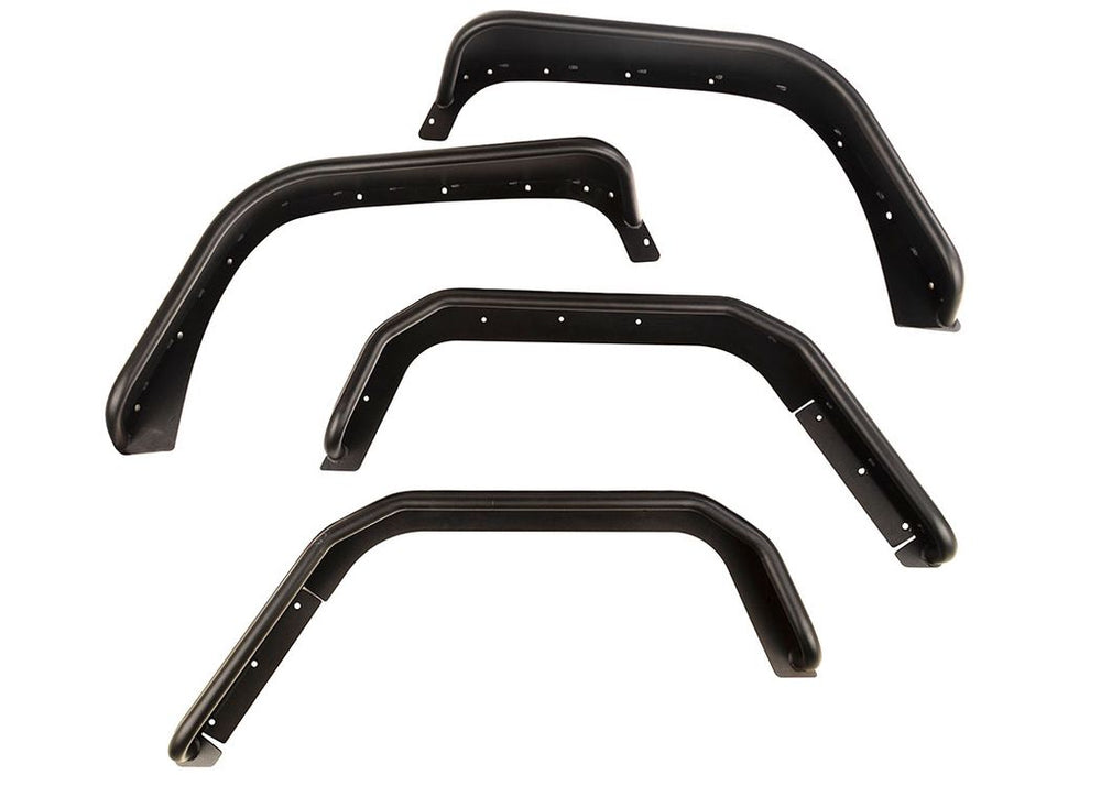 Rugged Ridge 0718 Wrangler Steel TUBE Fenders FRONT/REAR SET