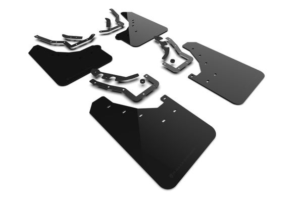 Rally Armor 24-26 Toyota Tacoma Gen 4 Black UR Mud Flap w/Metallic Black Logo