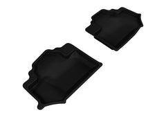 3D MAXpider Tapis de sol de 2e rangée Kagu 2014-2018 Jeep Wrangler JK 2 portes - noir