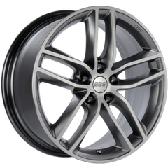 BBS SX 20x9 5x112 ET30 82mm CB PFS - Gloss Platinum Diamond Cut Face