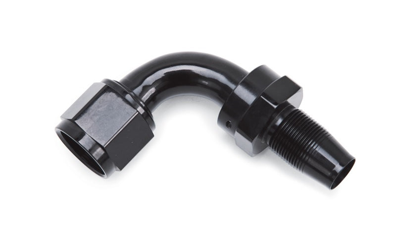 Russell Performance Embout de tuyau -8 AN 90 degrés sans douille - noir