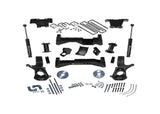 Silverado/sierra 4WD 8IN LIFT KIT W/cast Steel Control ARMS W/superlift REAR Shocks (SPLK898)
