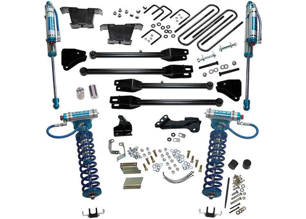 Superlift 2011-2016 Ford F250/F350 Super Duty 4Wd Diesel 4In Lift Kit with A 4 Link Conversion/King Coilovers/Shocks