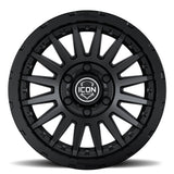 Icon Vehicle Dynamics Icon Alloys Recon Pro Satin Black 17 X 8.5 / 6X5.5 / 25Mm / 5.75In Bs