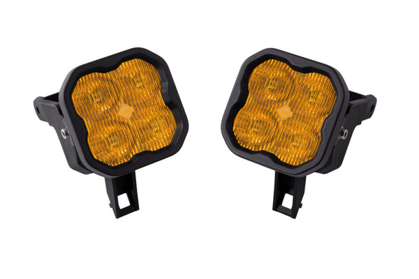 Diode Dynamics Ensemble antibrouillard SAE SS3 Max Type SDX ABL - jaune