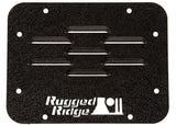 Rugged Ridge Tire Carrier Delete Plate 07-18 Jeep Wrangler JK (1158610)