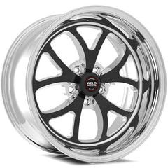 Weld Roue S76 20x9.0 / 5x5 / espacement arrière 5.75 po (plateau de montage haut), sans verrou de talon - noir