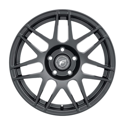 Forgestar Roue F14 Drag 20x7 / 6x135 / ET13 / 4.51 po BS - noir satiné