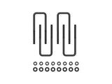 Icon Vehicle Dynamics Toyota Rear 9In Ubolt Kit