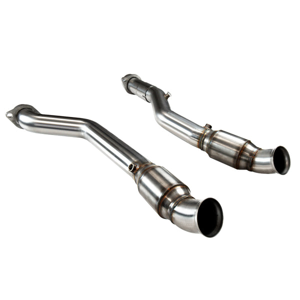 Kooks Tuyaux de raccordement catalysés GREEN en inox 3 po 2012+ Jeep Grand Cherokee SRT8 6.4L