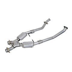 BBK Tuyau en X à haut débit avec convertisseurs catalytiques 96-98 Mustang 4.6 GT - 2-1/2