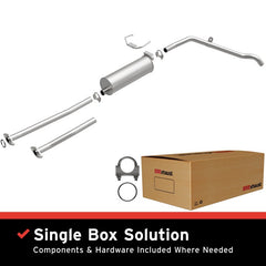 BRExhaust 86-88 Toyota Pickup 2.4L Direct-Fit Replacement Exhaust Kit