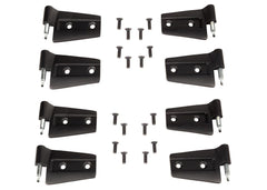 Rugged Ridge Door Hinge Kit 8 Piece - 2007-2018 Jeep Wrangler Unlimited JKU 4 Door