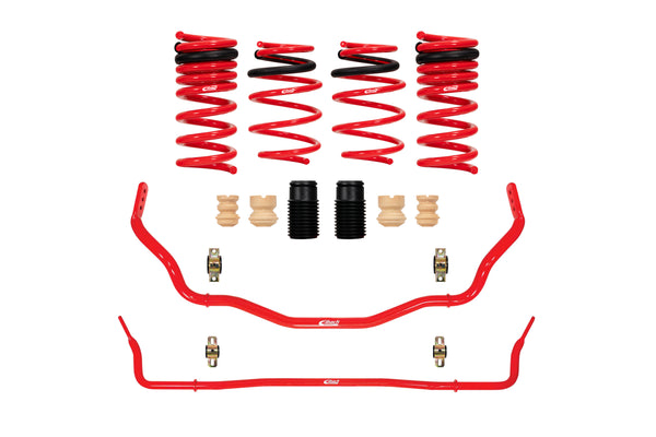 Eibach Ensemble Sport-Plus - ensemble d'abaissement à ressorts hélicoïdaux / ensemble de barres stabilisatrices — 2015-2023 Ford Mustang (414535880)