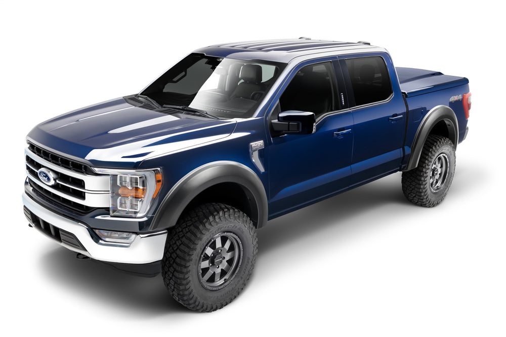 Extensions d'ailes Bushwacker Fender Flare Extend-A-Fender, 4 pièces - Noir