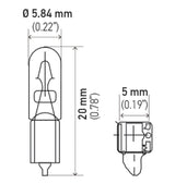 HELLA Miniature Bulb