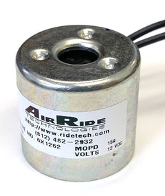 Ridetech Bobine ronde de remplacement pour valve BigRed - couvercle en acier
