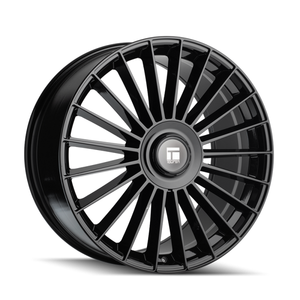 Touren Roue 3610 TR10 24x10 / 6x135/139.7 / déport 25mm / moyeu 87.1mm - noir brillant