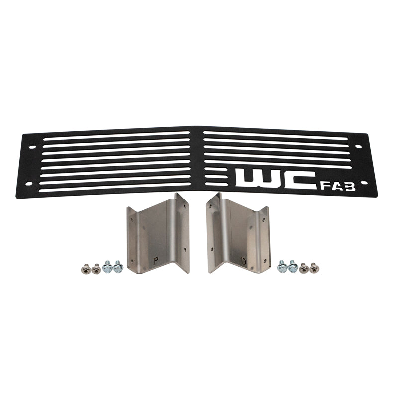 Wehrli Calandre de pare-chocs 15-19 Chevrolet Silverado HD 6.6L LML/L5P Duramax - noir texture fine