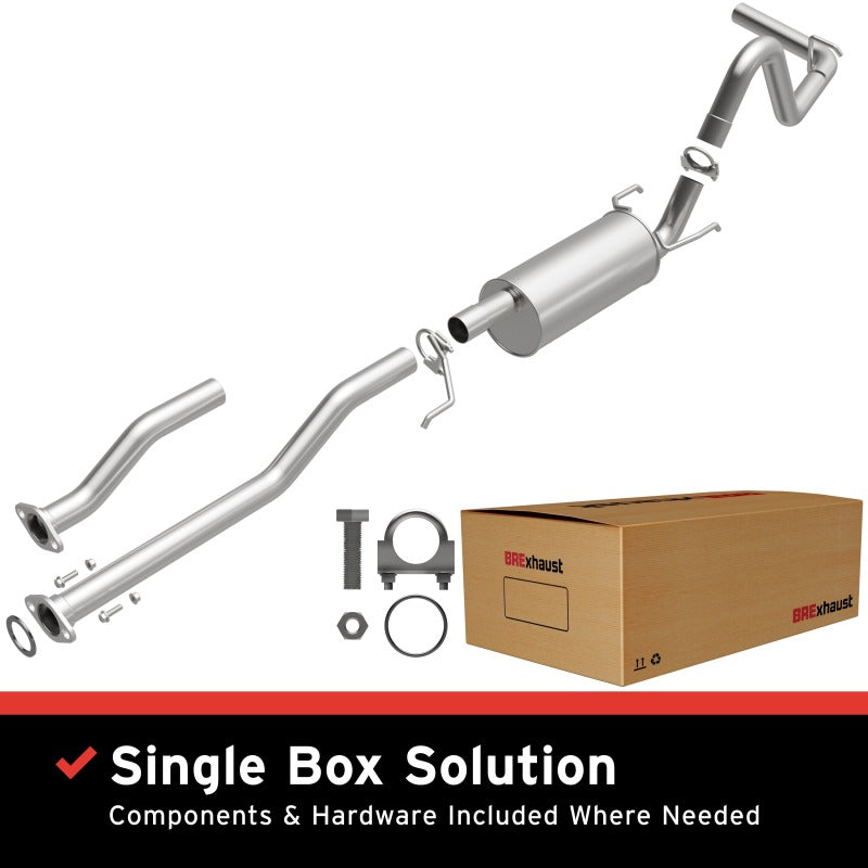 BRExhaust 05-12 Toyota Tacoma 2.7L Direct-Fit Replacement Exhaust Kit