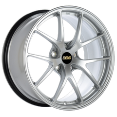 BBS Roue RI-A 18x9.5 5x114.3 ET22 -82mm PFS/clip requis - argent diamant