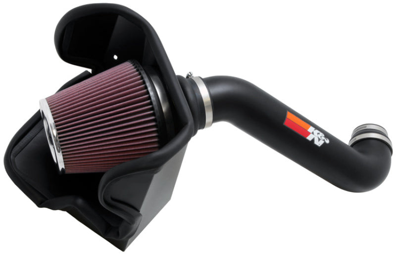 K&N Ensemble d'admission d'air performance à haut débit 10-11 Jeep Liberty 3.7L V6