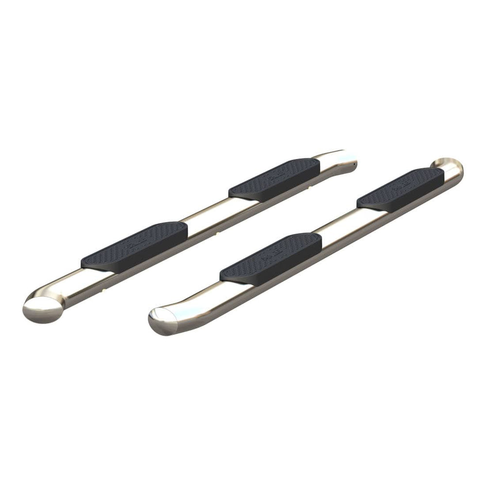 ARIES Barres latérales ovales en acier inoxydable 4 po 2019+ Ram 1500 cabine multiplace - poli