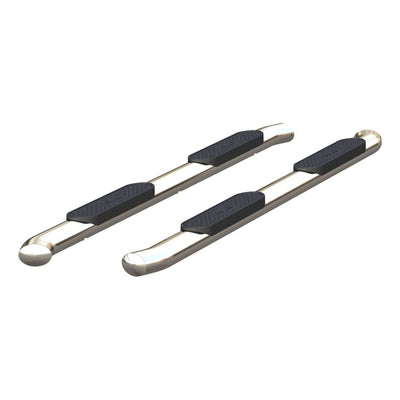 ARIES Barres latérales ovales en acier inoxydable 4 po 2019+ Ram 1500 cabine multiplace - poli