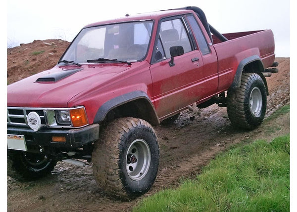 Husky Liners Liner 1984-1988 Pickup (Compatible with Domestic Bed) Fender Flares Extendafender Style 4Pc
