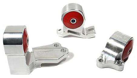 Innovative Supports en aluminium avec coussinets 75A 88-91 Civic série B (conversion câble à hydraulique) - argent