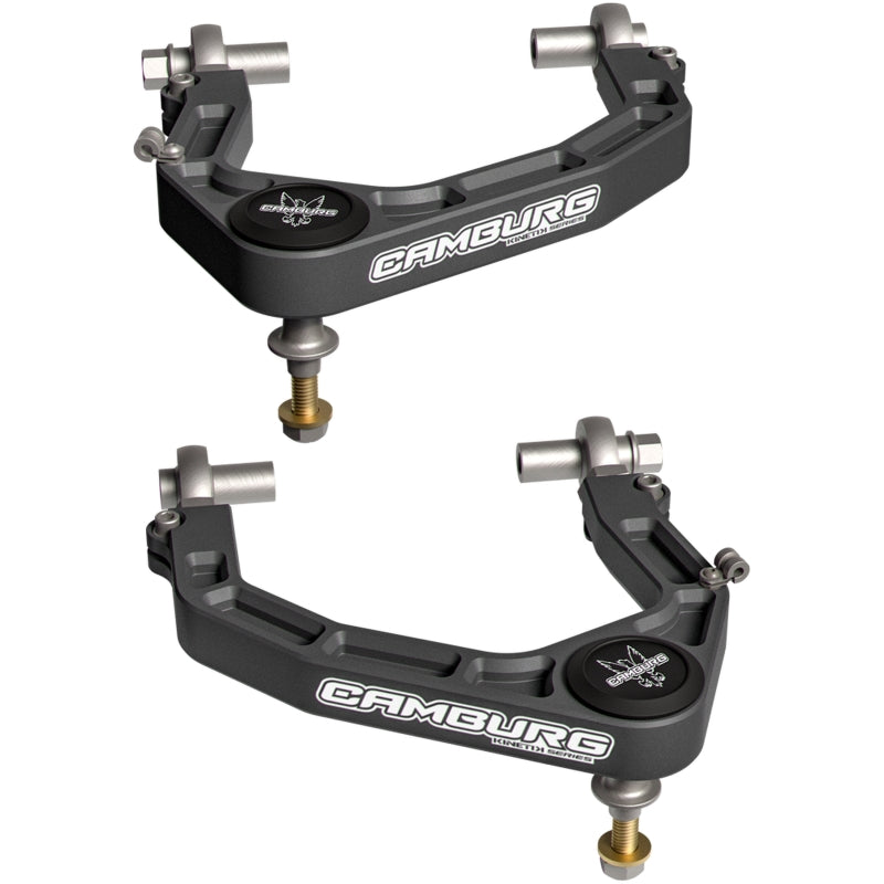 Camburg 2024 Ford Ranger Raptor KINETIK Performance Billet Uniball Upper Arms (GRAY)