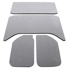 DEI Garniture de pavillon Boom Mat 11-18 Jeep Wrangler JK 4 portes - 4 pièces - gris
