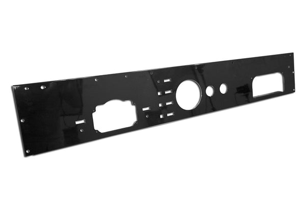 Rugged Ridge Dash Panel Precut Holes Black 7686 Jeep CJ Models