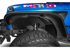 Rugged Ridge Garde-boue intérieurs avant en aluminium 2018-2026 Wrangler/2020-2026 Gladiator - noir
