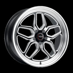 Weld Racing Wheel 18x5 Laguna Drag 5x115 ET32 BS1.5 Gloss BLK MIL DIA 78.1
