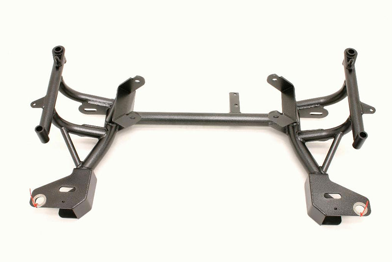 BMR Traverse K-Member avec supports moteur LS1 Turbo et supports de crémaillère Pinto 98-02 F-Body 4e génération - noir martelé