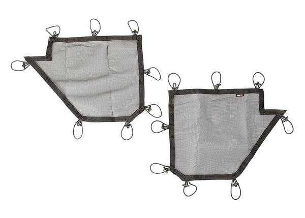 Rugged Ridge Tube Door Covers Rear Pair Black - 0718 Jku