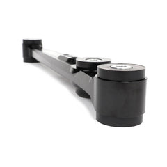 BLOX Racing Bras de suspension inférieurs arrière V2 en billette avec coussinets en polyuréthane 96-00 Honda Civic - noir