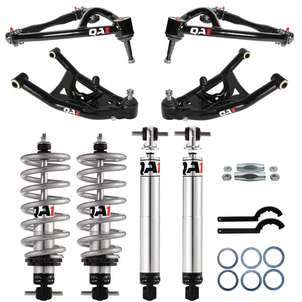 QA1 68-74 GM X-Body Level 2 Drag Kit 2.0 w/ Shocks